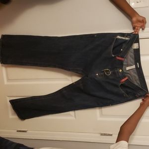 Parish Health Weath Wisdom Mens Dark Wash Denium